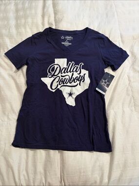 NWT NFL Dallas Cowboys Navy and White Hang Tag